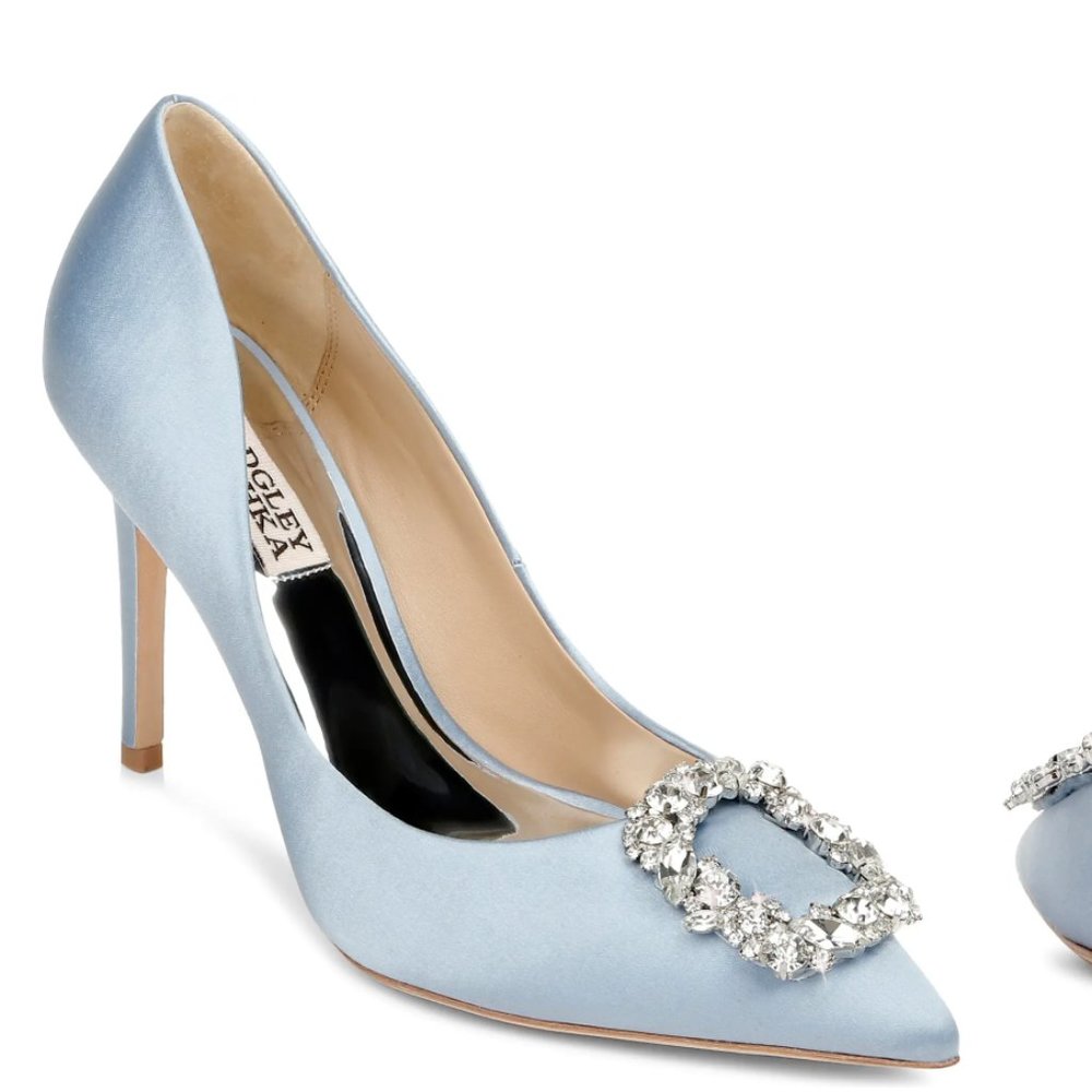 Badgley Mischka Collection Cher Crystal Embellished Pump